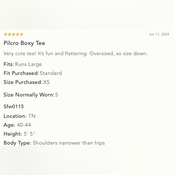 NWT Size S - Pilcro 100% Cotton Boxy Crop Tee Pale Green (NWT US$48) - Picture 10 of 16